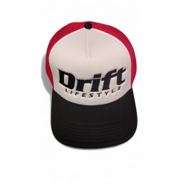 DRIFT LIFESTYLE TRUCKER sapka, piros / fekete
